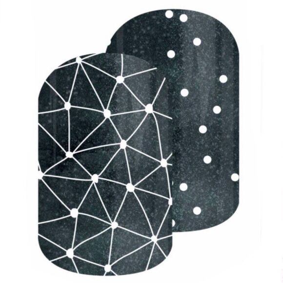 Jamberry Among The Stars Full Sheet Nail Wraps 15A8 - Picture 1 of 10
